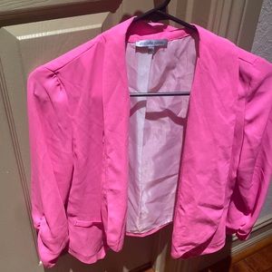 Pink blazer